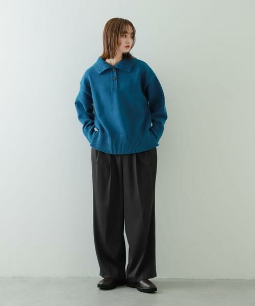 SENSE OF PLACE by URBAN RESEARCH / センスオブプレイス バイ アーバンリサーチ ニット・セーター | 『WEB/一部店舗限定カラー』2WAYタートルネックルーズセーター | 詳細23