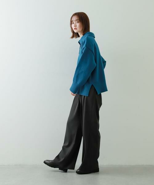 SENSE OF PLACE by URBAN RESEARCH / センスオブプレイス バイ アーバンリサーチ ニット・セーター | 『WEB/一部店舗限定カラー』2WAYタートルネックルーズセーター | 詳細24
