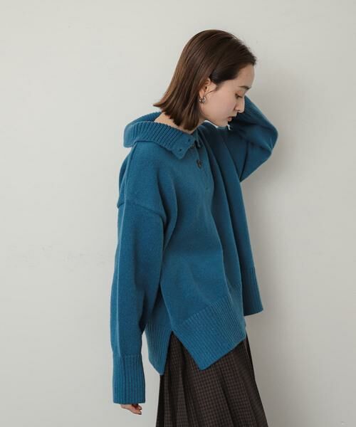 SENSE OF PLACE by URBAN RESEARCH / センスオブプレイス バイ アーバンリサーチ ニット・セーター | 『WEB/一部店舗限定カラー』2WAYタートルネックルーズセーター | 詳細28