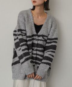 SENSE OF PLACE by URBAN RESEARCH / センスオブプレイス バイ アーバンリサーチ カーディガン・ボレロ | アニマルパターンカーディガン