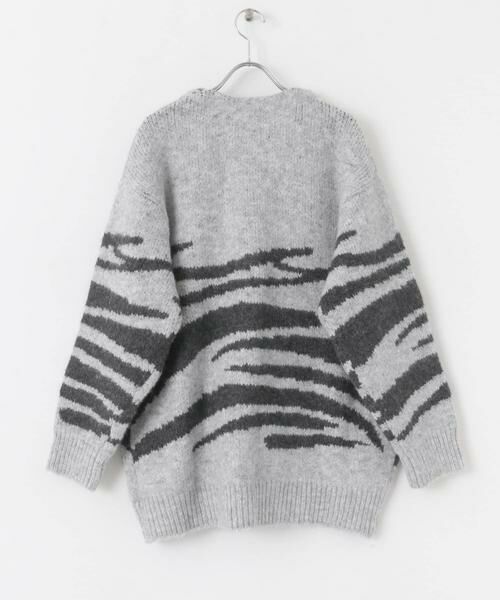 SENSE OF PLACE by URBAN RESEARCH / センスオブプレイス バイ アーバンリサーチ カーディガン・ボレロ | アニマルパターンカーディガン | 詳細20