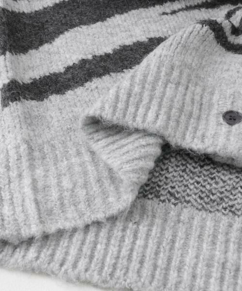 SENSE OF PLACE by URBAN RESEARCH / センスオブプレイス バイ アーバンリサーチ カーディガン・ボレロ | アニマルパターンカーディガン | 詳細21