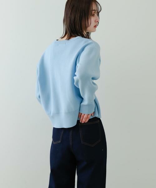 SENSE OF PLACE by URBAN RESEARCH / センスオブプレイス バイ アーバンリサーチ ニット・セーター | ロゴシシュウセーター | 詳細2