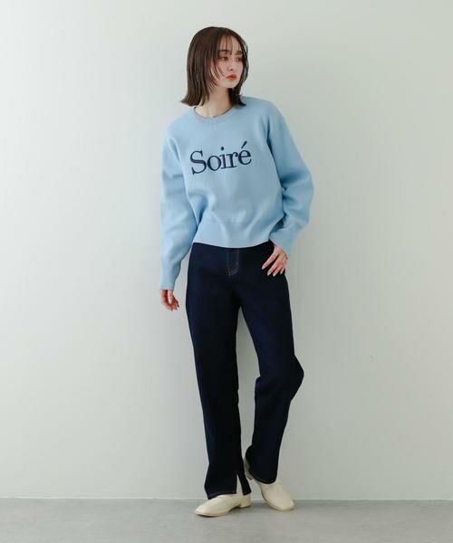 SENSE OF PLACE by URBAN RESEARCH / センスオブプレイス バイ アーバンリサーチ ニット・セーター | ロゴシシュウセーター | 詳細3