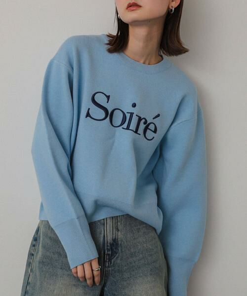 SENSE OF PLACE by URBAN RESEARCH / センスオブプレイス バイ アーバンリサーチ ニット・セーター | ロゴシシュウセーター | 詳細4