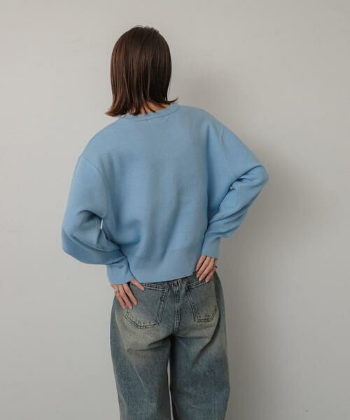 SENSE OF PLACE by URBAN RESEARCH / センスオブプレイス バイ アーバンリサーチ ニット・セーター | ロゴシシュウセーター | 詳細7