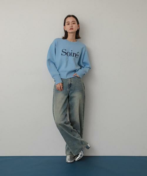 SENSE OF PLACE by URBAN RESEARCH / センスオブプレイス バイ アーバンリサーチ ニット・セーター | ロゴシシュウセーター | 詳細8