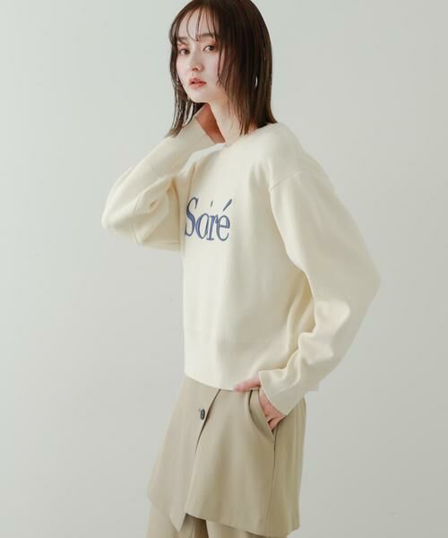 SENSE OF PLACE by URBAN RESEARCH / センスオブプレイス バイ アーバンリサーチ ニット・セーター | ロゴシシュウセーター | 詳細18