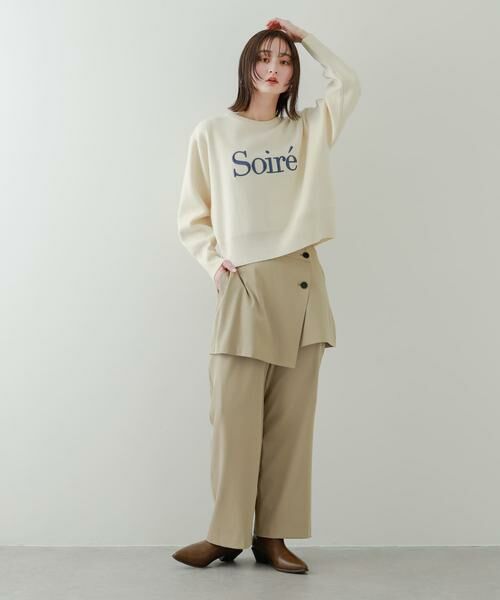 SENSE OF PLACE by URBAN RESEARCH / センスオブプレイス バイ アーバンリサーチ ニット・セーター | ロゴシシュウセーター | 詳細20