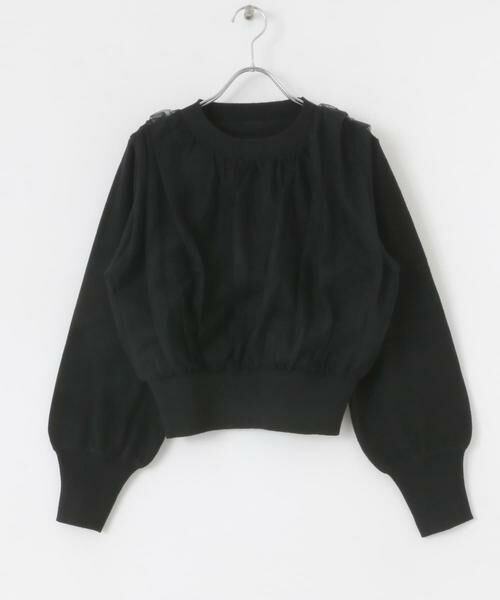 SENSE OF PLACE by URBAN RESEARCH / センスオブプレイス バイ アーバンリサーチ ニット・セーター | チュールレイヤードセーター | 詳細26