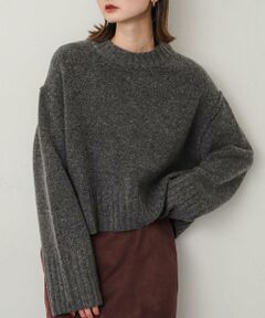 SENSE OF PLACE by URBAN RESEARCH / センスオブプレイス バイ アーバンリサーチ ニット・セーター | ワイドリブクルーネックセーター