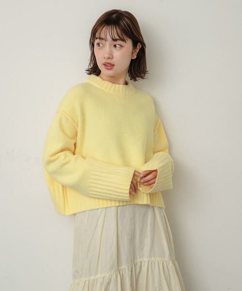 SENSE OF PLACE by URBAN RESEARCH / センスオブプレイス バイ アーバンリサーチ ニット・セーター | ワイドリブクルーネックセーター | 詳細1