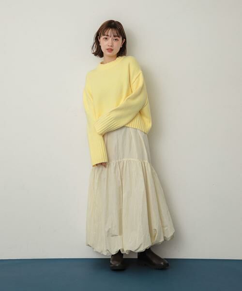 SENSE OF PLACE by URBAN RESEARCH / センスオブプレイス バイ アーバンリサーチ ニット・セーター | ワイドリブクルーネックセーター | 詳細3