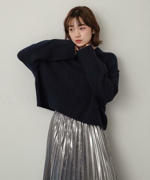 SENSE OF PLACE by URBAN RESEARCH / センスオブプレイス バイ アーバンリサーチ ニット・セーター | ワイドリブクルーネックセーター | 詳細13