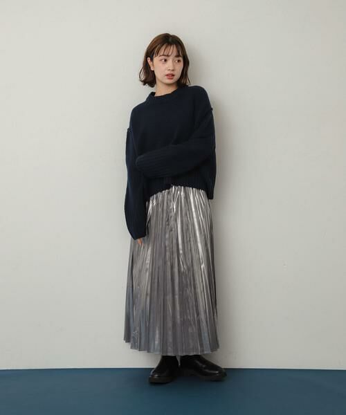 SENSE OF PLACE by URBAN RESEARCH / センスオブプレイス バイ アーバンリサーチ ニット・セーター | ワイドリブクルーネックセーター | 詳細15