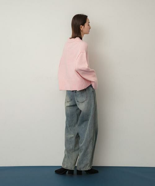 SENSE OF PLACE by URBAN RESEARCH / センスオブプレイス バイ アーバンリサーチ ニット・セーター | ワイドリブクルーネックセーター | 詳細26