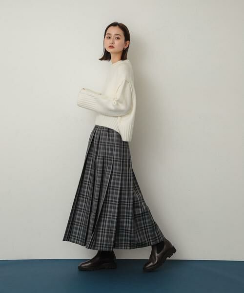 SENSE OF PLACE by URBAN RESEARCH / センスオブプレイス バイ アーバンリサーチ ニット・セーター | ワイドリブクルーネックセーター | 詳細30