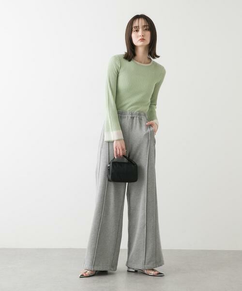 SENSE OF PLACE by URBAN RESEARCH / センスオブプレイス バイ アーバンリサーチ ニット・セーター | 『洗濯可』スパンコールバイカラーコンパクトセーター | 詳細5