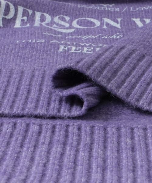 SENSE OF PLACE by URBAN RESEARCH / センスオブプレイス バイ アーバンリサーチ ニット・セーター | プリントルーズセーター | 詳細12