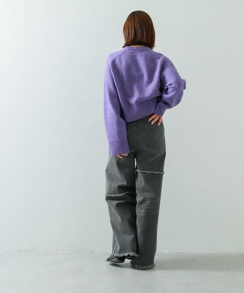 SENSE OF PLACE by URBAN RESEARCH / センスオブプレイス バイ アーバンリサーチ ニット・セーター | プリントルーズセーター | 詳細4