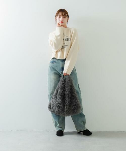 SENSE OF PLACE by URBAN RESEARCH / センスオブプレイス バイ アーバンリサーチ ニット・セーター | プリントルーズセーター | 詳細18