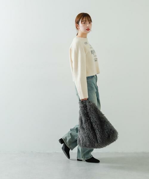 SENSE OF PLACE by URBAN RESEARCH / センスオブプレイス バイ アーバンリサーチ ニット・セーター | プリントルーズセーター | 詳細19