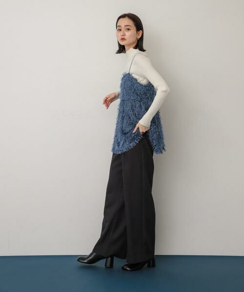 SENSE OF PLACE by URBAN RESEARCH / センスオブプレイス バイ アーバンリサーチ その他トップス | フェザーフリンジキャミビスチェ | 詳細7