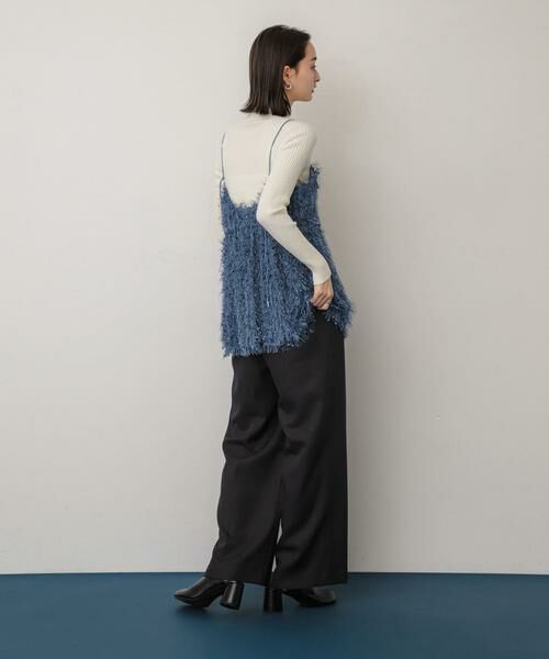 SENSE OF PLACE by URBAN RESEARCH / センスオブプレイス バイ アーバンリサーチ その他トップス | フェザーフリンジキャミビスチェ | 詳細8