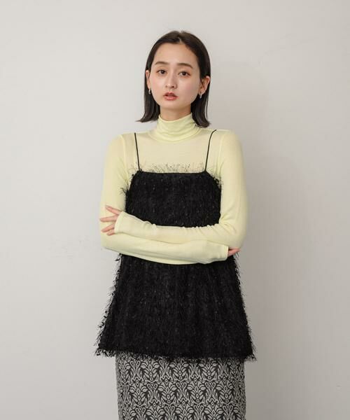 SENSE OF PLACE by URBAN RESEARCH / センスオブプレイス バイ アーバンリサーチ その他トップス | フェザーフリンジキャミビスチェ | 詳細15