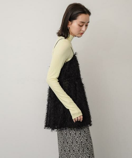 SENSE OF PLACE by URBAN RESEARCH / センスオブプレイス バイ アーバンリサーチ その他トップス | フェザーフリンジキャミビスチェ | 詳細17