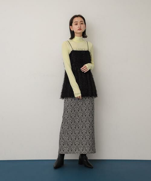 SENSE OF PLACE by URBAN RESEARCH / センスオブプレイス バイ アーバンリサーチ その他トップス | フェザーフリンジキャミビスチェ | 詳細19