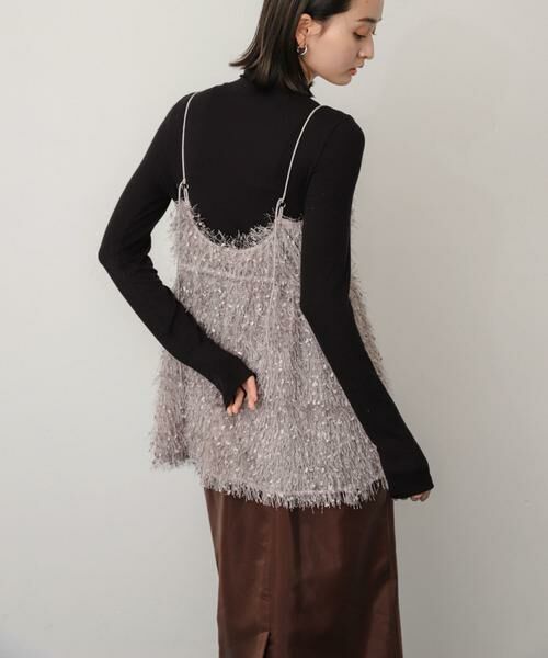 SENSE OF PLACE by URBAN RESEARCH / センスオブプレイス バイ アーバンリサーチ その他トップス | フェザーフリンジキャミビスチェ | 詳細26