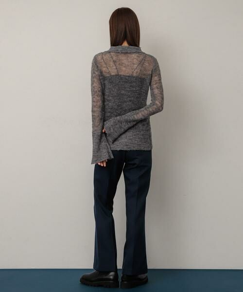 SENSE OF PLACE by URBAN RESEARCH / センスオブプレイス バイ アーバンリサーチ その他パンツ | ウールライクキックフレアパンツ | 詳細3