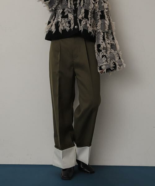 SENSE OF PLACE by URBAN RESEARCH / センスオブプレイス バイ アーバンリサーチ その他パンツ | ワイドターンバックパンツ | 詳細2