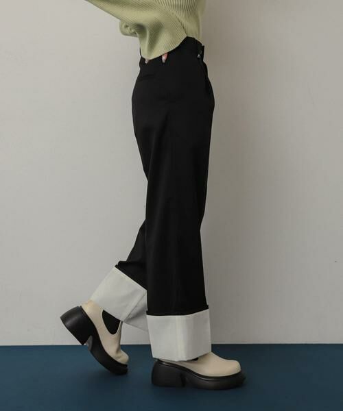 SENSE OF PLACE by URBAN RESEARCH / センスオブプレイス バイ アーバンリサーチ その他パンツ | ワイドターンバックパンツ | 詳細12
