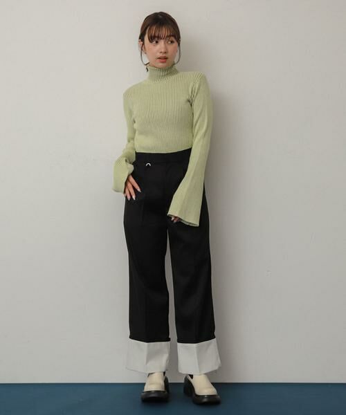 SENSE OF PLACE by URBAN RESEARCH / センスオブプレイス バイ アーバンリサーチ その他パンツ | ワイドターンバックパンツ | 詳細13