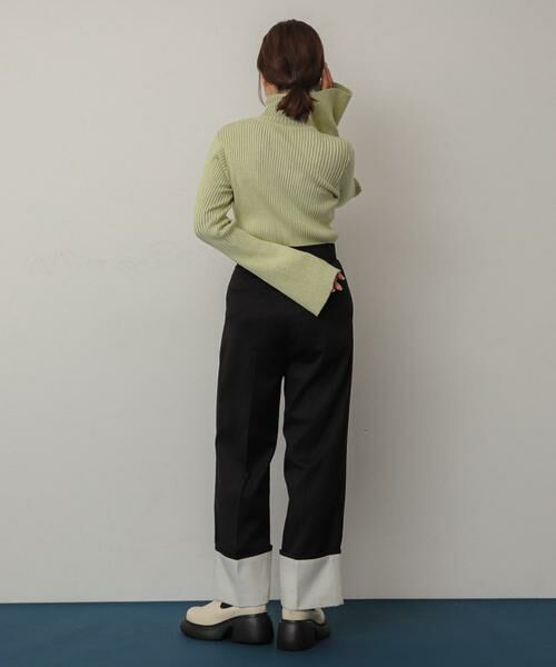 SENSE OF PLACE by URBAN RESEARCH / センスオブプレイス バイ アーバンリサーチ その他パンツ | ワイドターンバックパンツ | 詳細15