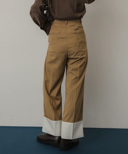 SENSE OF PLACE by URBAN RESEARCH / センスオブプレイス バイ アーバンリサーチ その他パンツ | ワイドターンバックパンツ | 詳細19