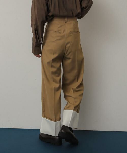 SENSE OF PLACE by URBAN RESEARCH / センスオブプレイス バイ アーバンリサーチ その他パンツ | ワイドターンバックパンツ | 詳細20