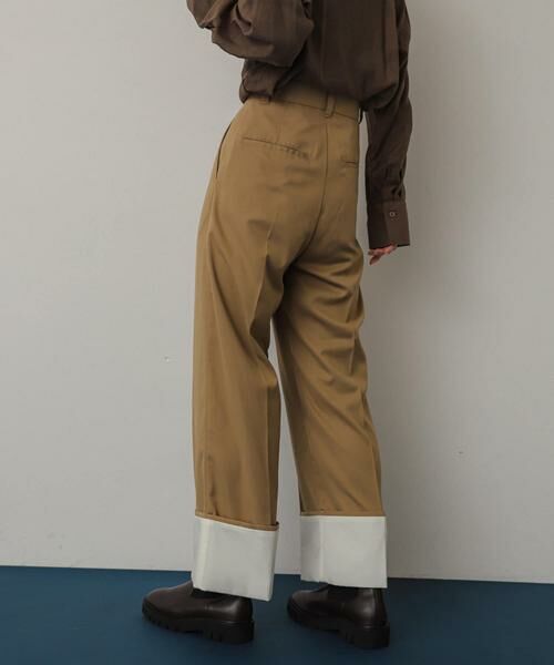 SENSE OF PLACE by URBAN RESEARCH / センスオブプレイス バイ アーバンリサーチ その他パンツ | ワイドターンバックパンツ | 詳細21