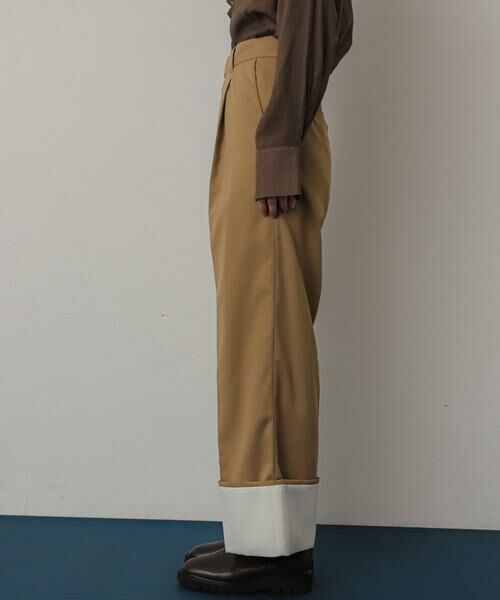 SENSE OF PLACE by URBAN RESEARCH / センスオブプレイス バイ アーバンリサーチ その他パンツ | ワイドターンバックパンツ | 詳細24