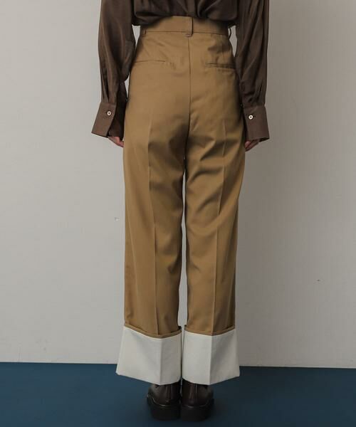 SENSE OF PLACE by URBAN RESEARCH / センスオブプレイス バイ アーバンリサーチ その他パンツ | ワイドターンバックパンツ | 詳細25
