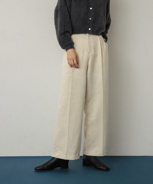 SENSE OF PLACE by URBAN RESEARCH / センスオブプレイス バイ アーバンリサーチ その他パンツ | サテンパイピングジャガードパンツ | 詳細24