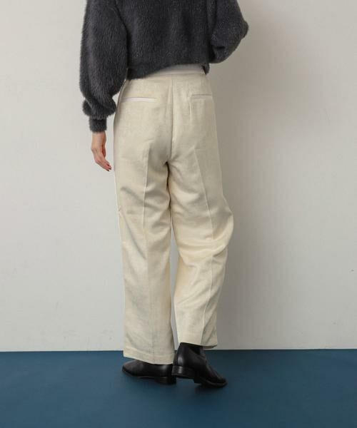 SENSE OF PLACE by URBAN RESEARCH / センスオブプレイス バイ アーバンリサーチ その他パンツ | サテンパイピングジャガードパンツ | 詳細25