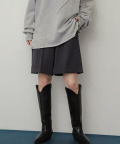 SENSE OF PLACE by URBAN RESEARCH / センスオブプレイス バイ アーバンリサーチ ショート・ハーフ・半端丈パンツ | ダブルバミューダパンツ