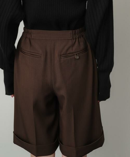 SENSE OF PLACE by URBAN RESEARCH / センスオブプレイス バイ アーバンリサーチ ショート・ハーフ・半端丈パンツ | ダブルバミューダパンツ | 詳細13