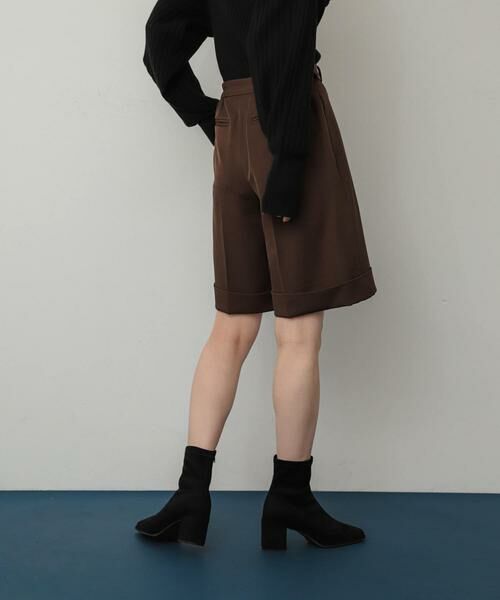 SENSE OF PLACE by URBAN RESEARCH / センスオブプレイス バイ アーバンリサーチ ショート・ハーフ・半端丈パンツ | ダブルバミューダパンツ | 詳細3