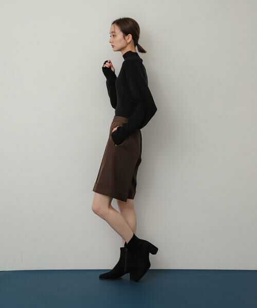 SENSE OF PLACE by URBAN RESEARCH / センスオブプレイス バイ アーバンリサーチ ショート・ハーフ・半端丈パンツ | ダブルバミューダパンツ | 詳細5