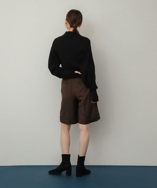 SENSE OF PLACE by URBAN RESEARCH / センスオブプレイス バイ アーバンリサーチ ショート・ハーフ・半端丈パンツ | ダブルバミューダパンツ | 詳細6