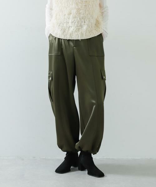 SENSE OF PLACE by URBAN RESEARCH / センスオブプレイス バイ アーバンリサーチ その他パンツ | シャイニーカットカーゴパンツ | 詳細1
